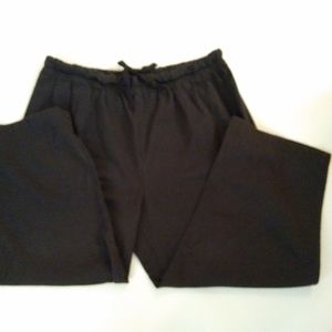 Basic Edition Relaxed Fit Size Large Black Capries